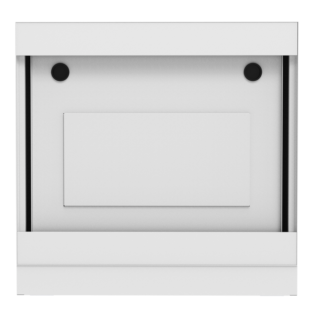 IQ Labs Acid and Corrosive Storage Cabinets, back view, SKU ASB3536-22D