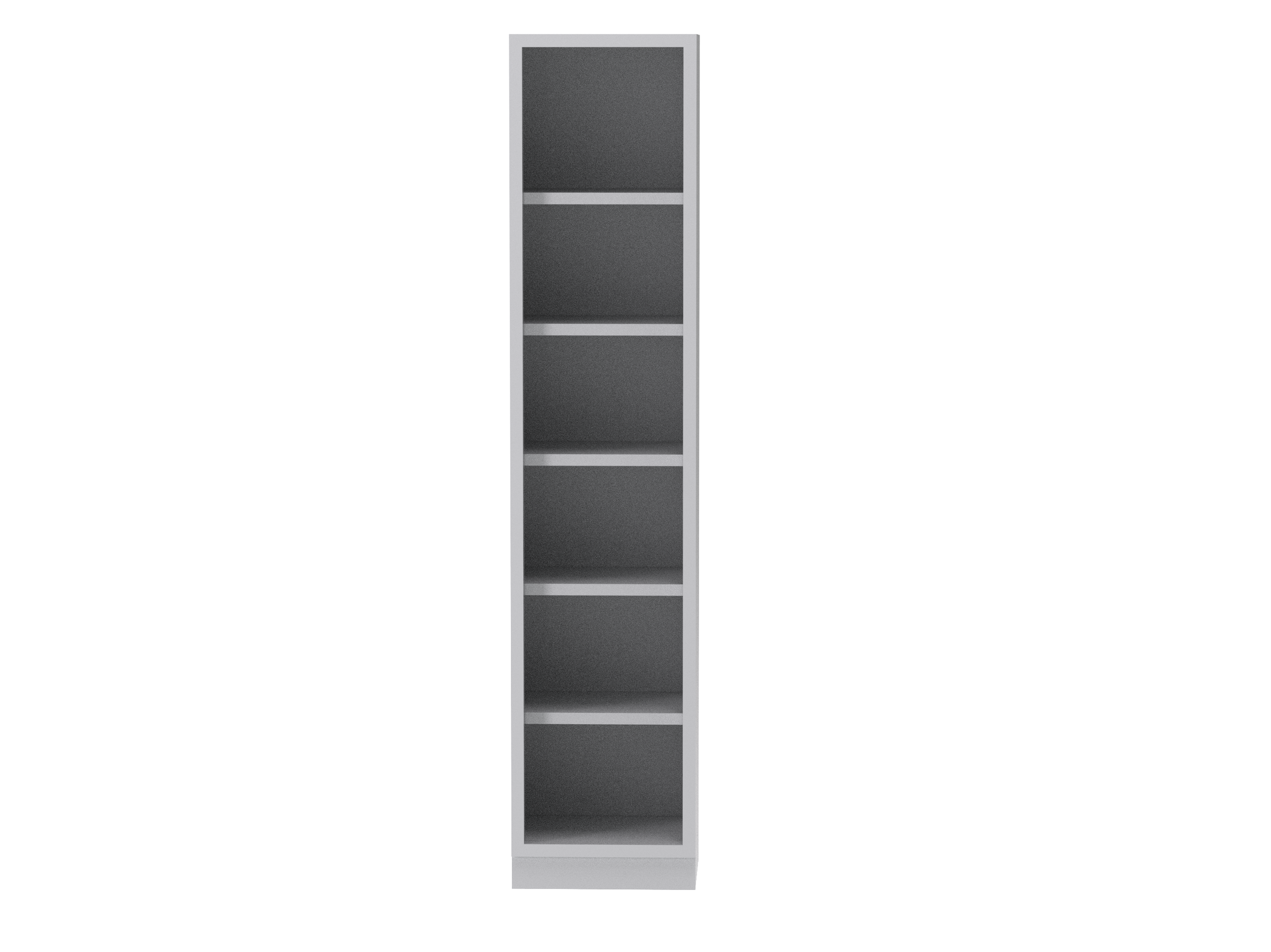 IQ Labs Floor Cases / Standing Storage Cabinets, front view, SKU 3F8418-00016, off-white