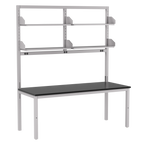 IQ Labs Infinity Bench System, 45 degree left view, SKU FB7230G