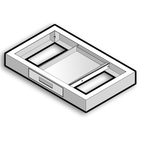 IQ Labs Apron with 1 drawer, SKU A043622-001