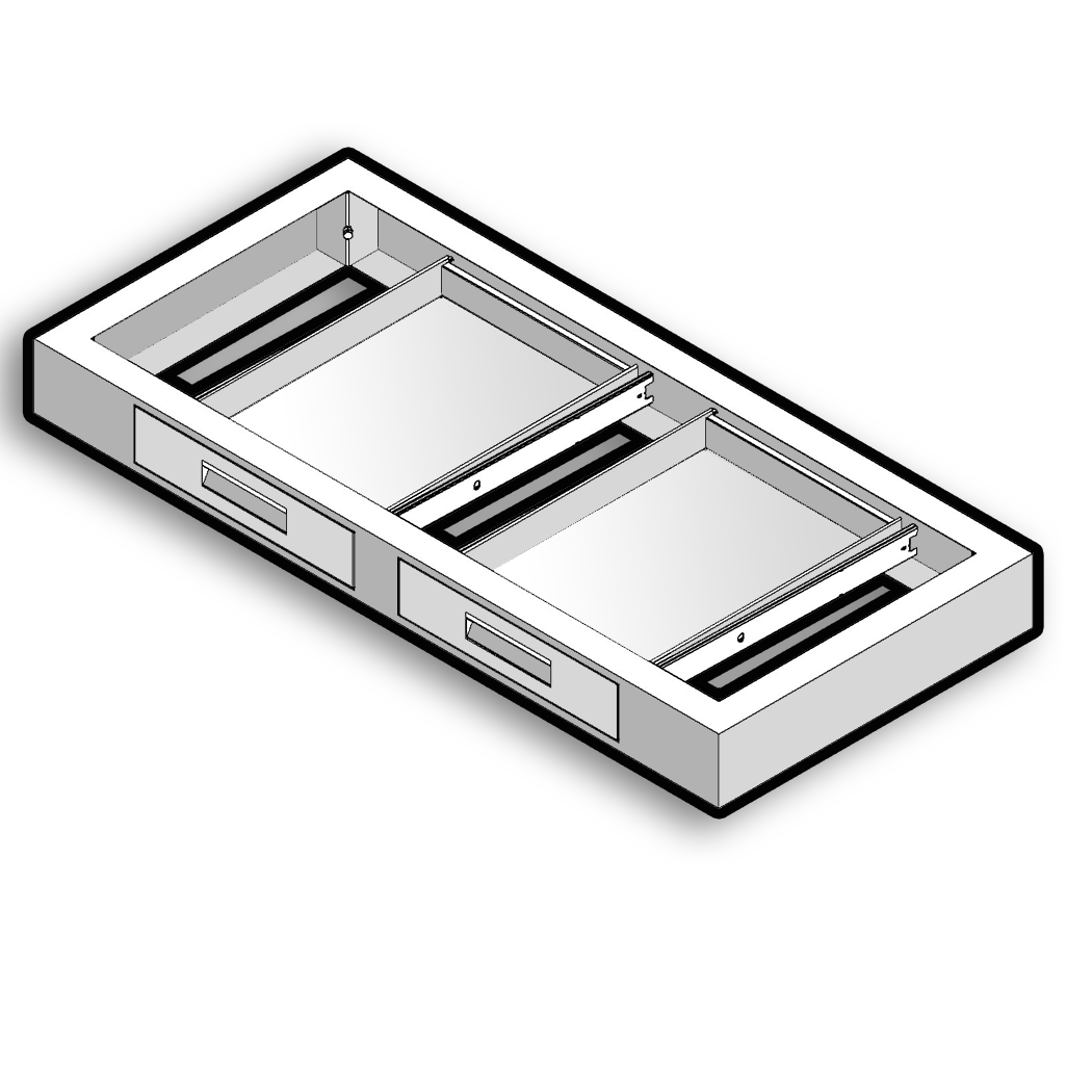 IQ Labs Apron with 2 drawers, SKU A044822-002