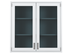 Wall Cases with Shelves