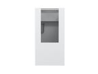 IQ Labs Sink Base Cabinets - 35 in High, back view, SKU B3518-10SL, off-white
